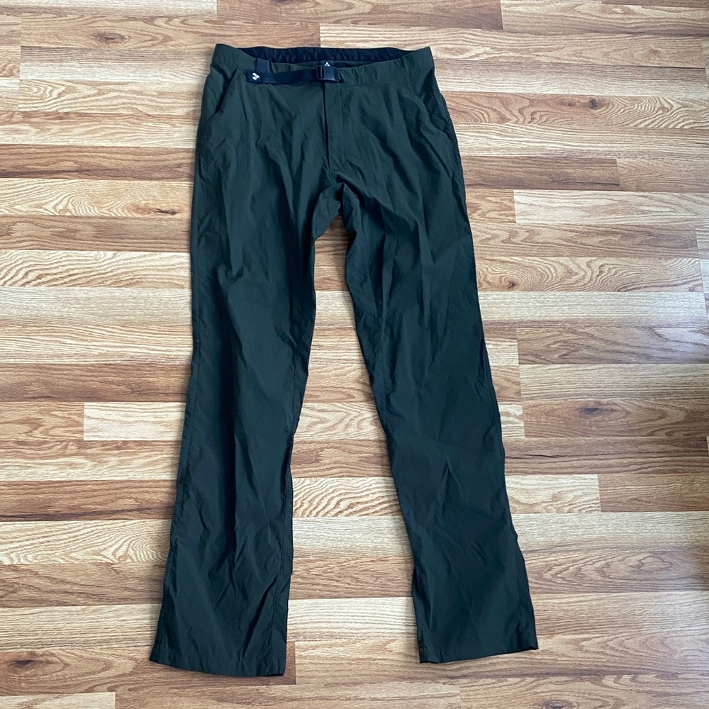 Olive Green Tech Pants